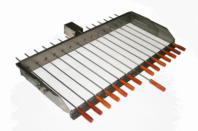 SUNSHINEBBQS BBQ Zypriotischer Grill Top Drehmaschine Kebabspieße - Groß