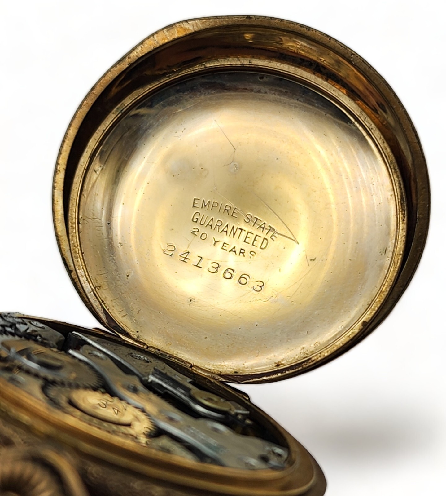 Antique ALPINA Gold Filled Pocket Watch HUNTER CASE 17 Jewels eBay