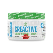 BioHealth Creactive - Creatine Formula for Maximum Strength Power - 30 Servings