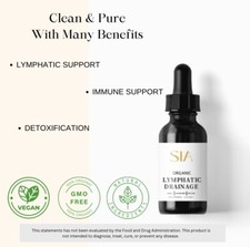 SIA organic Lymphatic Drainage Drops