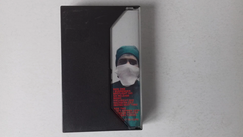 RAINBOW DIFFICULT TO CURE CASSETTE TAPE ***PAPER LABELS*** - Image 2 of 4