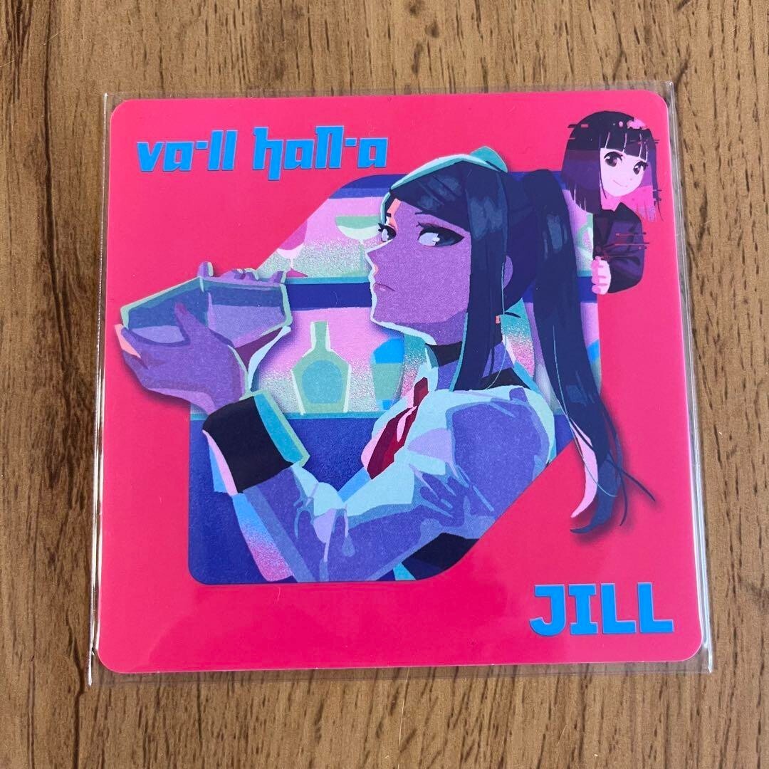 NEW】VA-11 Hall-A JILL Coaster Fangamer Japan in Gigo