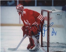 Team Canada Corey Hirsch Autographed Signed 8x10 NHL Photo COA M