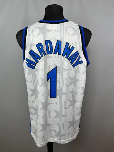ORLANDO MAGIC ANFERNEE HARDAWAY JERSEY NBA BASKETBALL CHAMPION MENS SIZE L