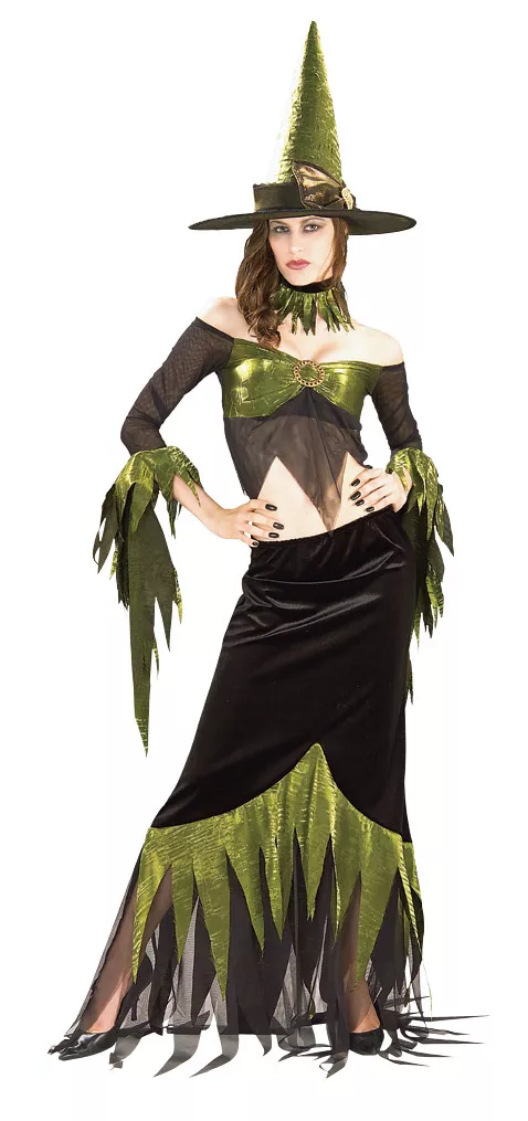 Costume di Carnevale per adulto Strega Esmeralda donna