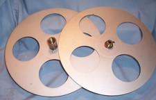 35MM 1200' 11.5" J  R FILM CO Motion Picture Movie Projector Take Up SPLIT Reel