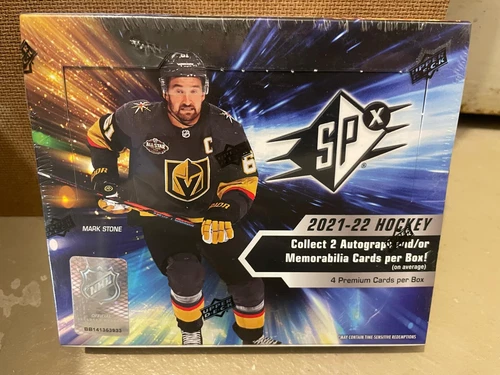 2021-22 Upper Deck SPX Hockey Hobby Box - Factory Sealed