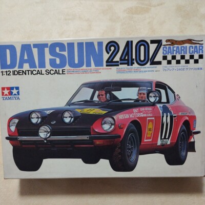 TAMIYA DATSUN 240Z サファリカー 1:12 DATSUN 240Z SAFARI CAR Fairlady 1/12 Truck Plastic model kit