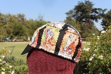 CYCLING CAP  DIA DE MUERTO  100% COTTON HANDM...