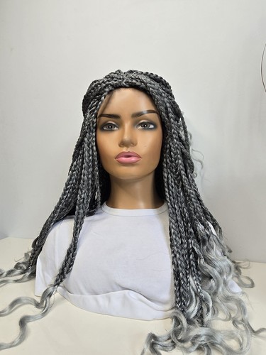 Braided Wig, Single Braids Wig 22inch - Picture 8 of 9