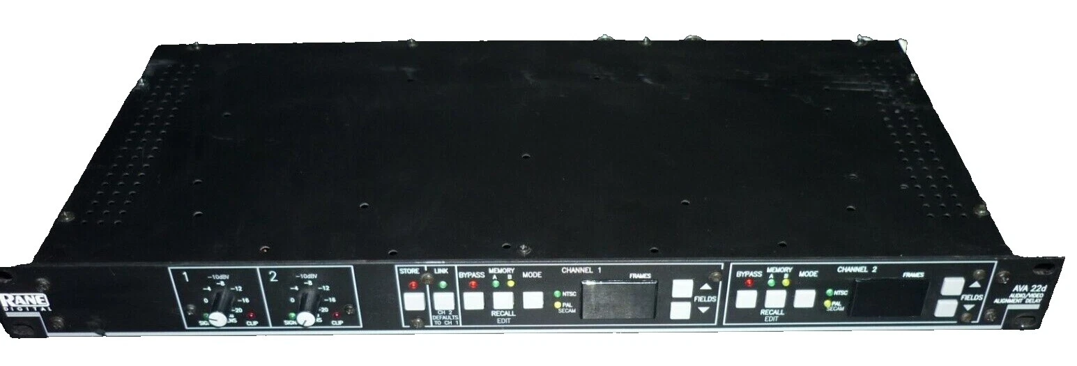 Los procesadores de un solo Efecto de señal Rane efectos