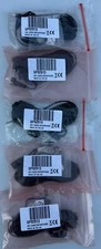 (5) X NEW Motorola WatchGuard 4RE GP02913 Vehicle Cabin Microphone Audio Jack
