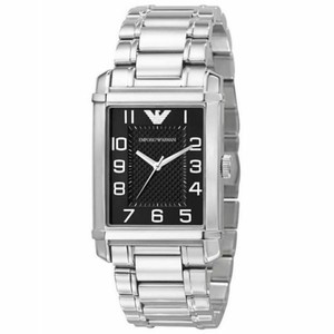 emporio armani square watch mens