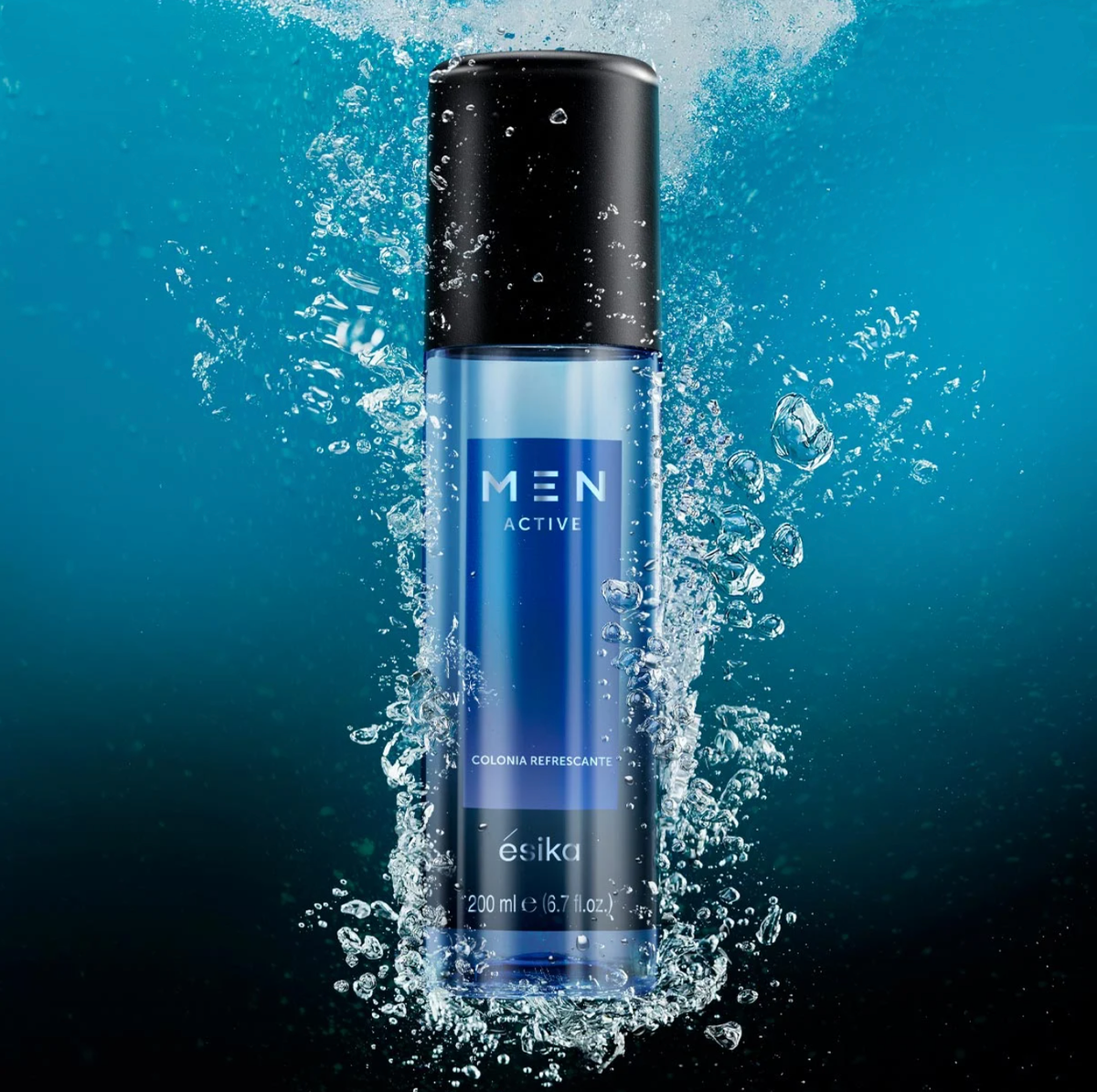 Esika MEN ACTIVE Eau de Cologne Refreshing • Aromatic Bergamot