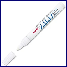 Uni-Paint PX-20 Oil-Based Medium Point Marker, White 63613 , 12 pack