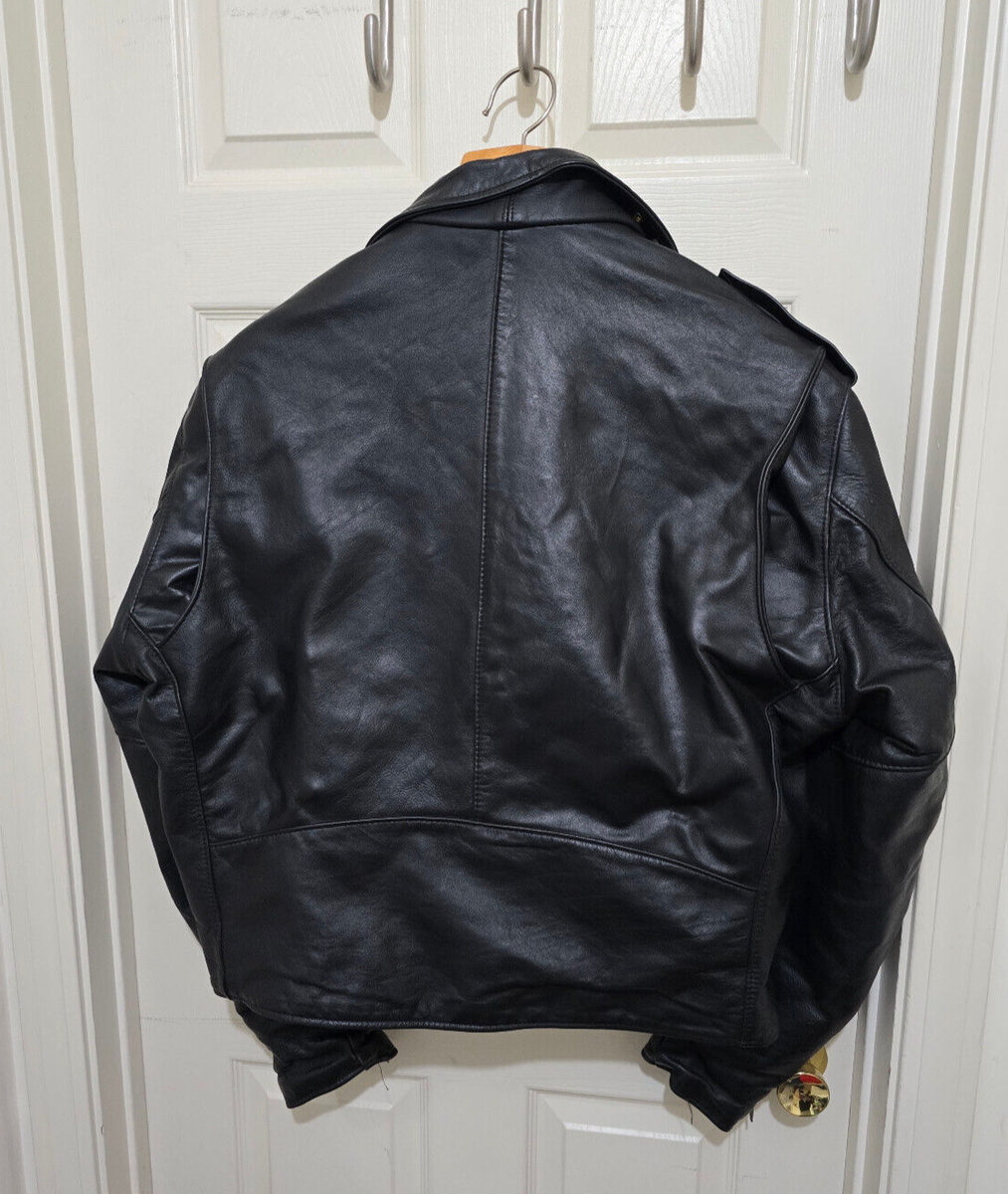 Vintage Universal Rider Motorcycle Jacket Mens XL Black Vintage Universal Rider Motorcycle Jacket Mens XL Black