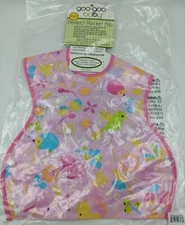 Goo-Goo Baby Waterproof Catch-It Bib-Pocket Bib for Babies & Toddlers-Wildflower