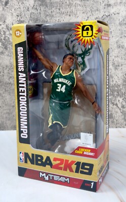 MCFARLANE NBA 2K19 GIANNIS ANTETOKOUNMPO MILWAUKEE BUCKS BRAND NEW