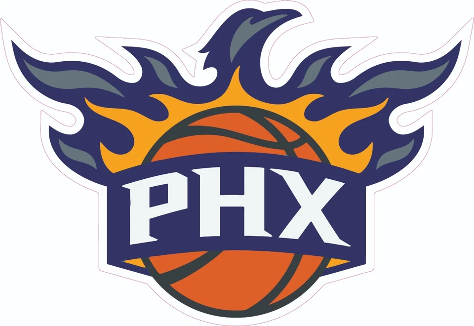 Phoenix Suns Basketball Vinyl Decal Sticker Car Truck Bumper Tumbler Mug