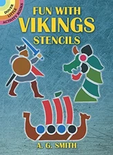 Fun with Vikings Stencils (Little Activity Bo..., Smith