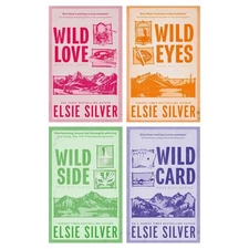 Rose Hill Series 4 Books Set By Elsie Silver Wild Love, Eyes, Side , Wild Card