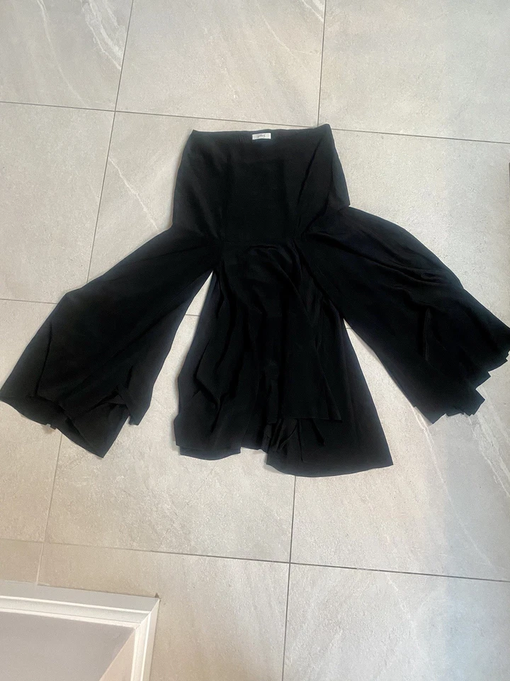 COS Atelier Black Silk Flared Maxi Skirt, Brand New, Size 14, RRP £225 - Image 3 of 3