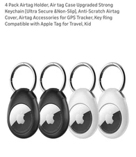  4 Pack Airtag Holder, Air tag Case Upgrade