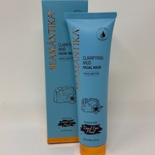 Seamantika Clarifying Mud Facial Mask, Dead Sea All Skin Types New Exp 4/29