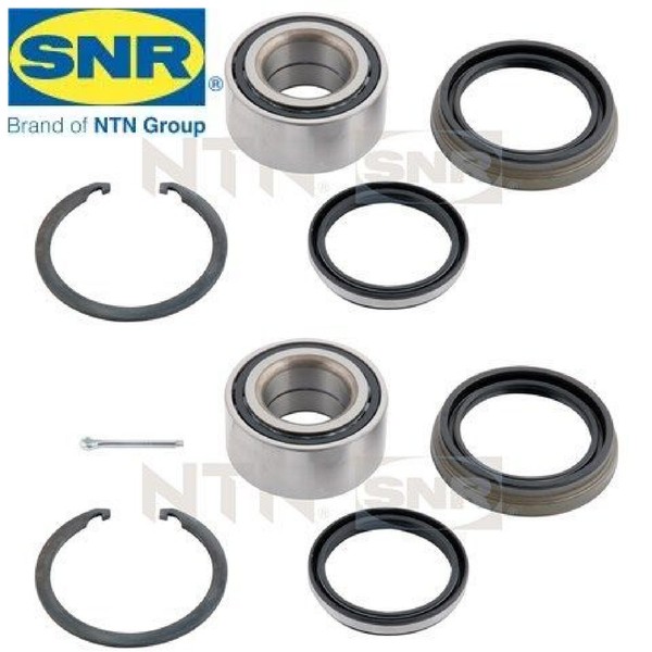 2X Radlagersatz SNR R169.19 2 Radlager Satz Links Rechts Vorderachse Vorne-image