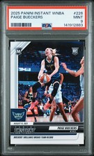 2025 PANINI INSTANT WNBA #226 PAIGE BUECKERS PSA 9