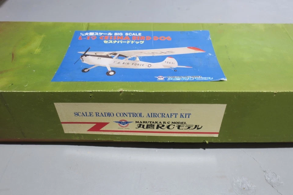 L-19 Cessna Bird Dog 1/5 Scale Radio Controlled RC Model Airplane Kit - Marutaka - Image 3 of 4
