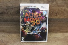 Attack of the Movies 3-D (Nintendo Wii, 2010) Complete with Manual