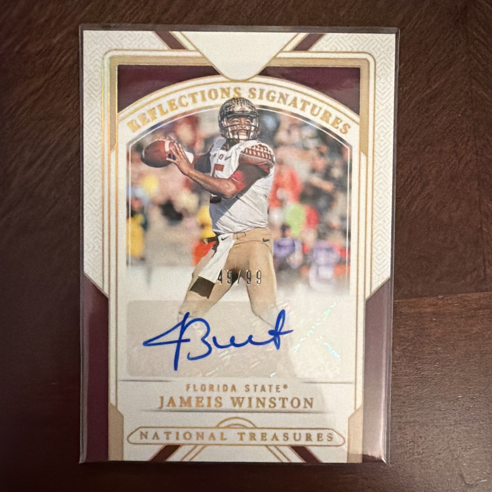 2025 National Treasures Collegiate JAMEIS WINSTON Auto /99 - Florida State