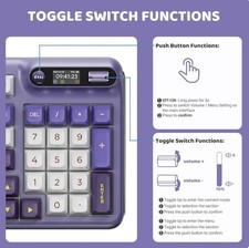 KZZI Z98 Wireless Mechanical Keyboard, Smart ...