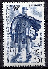 FRANCE - N° 863** neuf sans charnière  - Journée du Timbre 1950