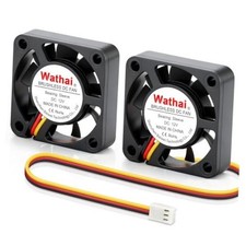 2 pcs 40mm x 10mm DC Brushless Fan 12V 3Pin Cooling for 3D 12V 3P Sleeve