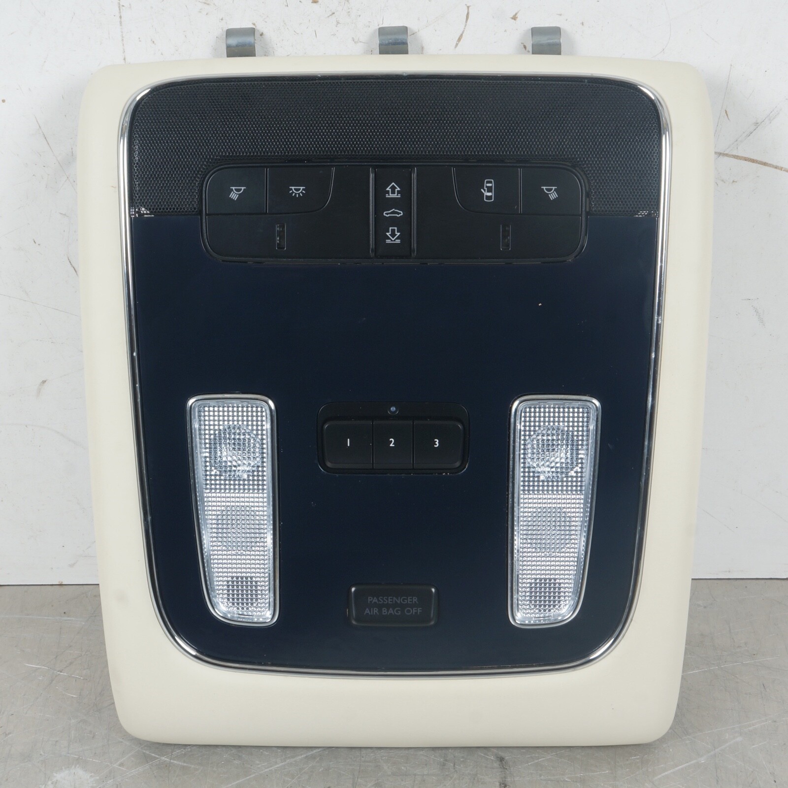 10-20 BENTLEY MULSANNE FRONT ROOF OVERHEAD CONSOLE DOME LAMP READING MAP LIGHT