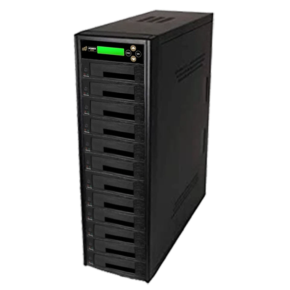 1 to 11 SATA Hard Drive Duplicator - HDD SSD Clone Copier & DoD Eraser 9GB/Min - Image 2 of 4