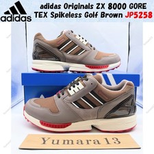 adidas Originals ZX 8000 GORE-TEX Spikeless Golf Braun JP5258 Herren Gr.