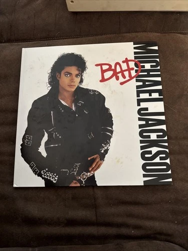 Michael Jackson - BAD Vinyl LP Album 1987 Epic Records Vinyl