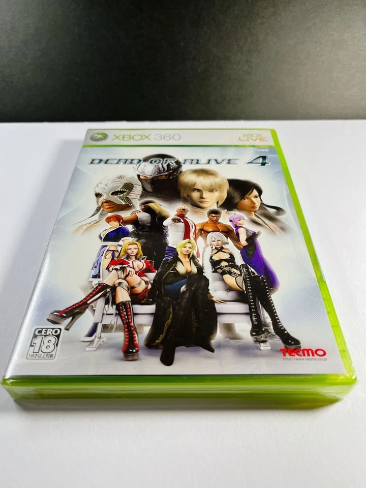 DEAD OR ALIVE 4 Microsoft Xbox 360 New Japan Import Free shipping FedEx DHL - Image 3 of 4