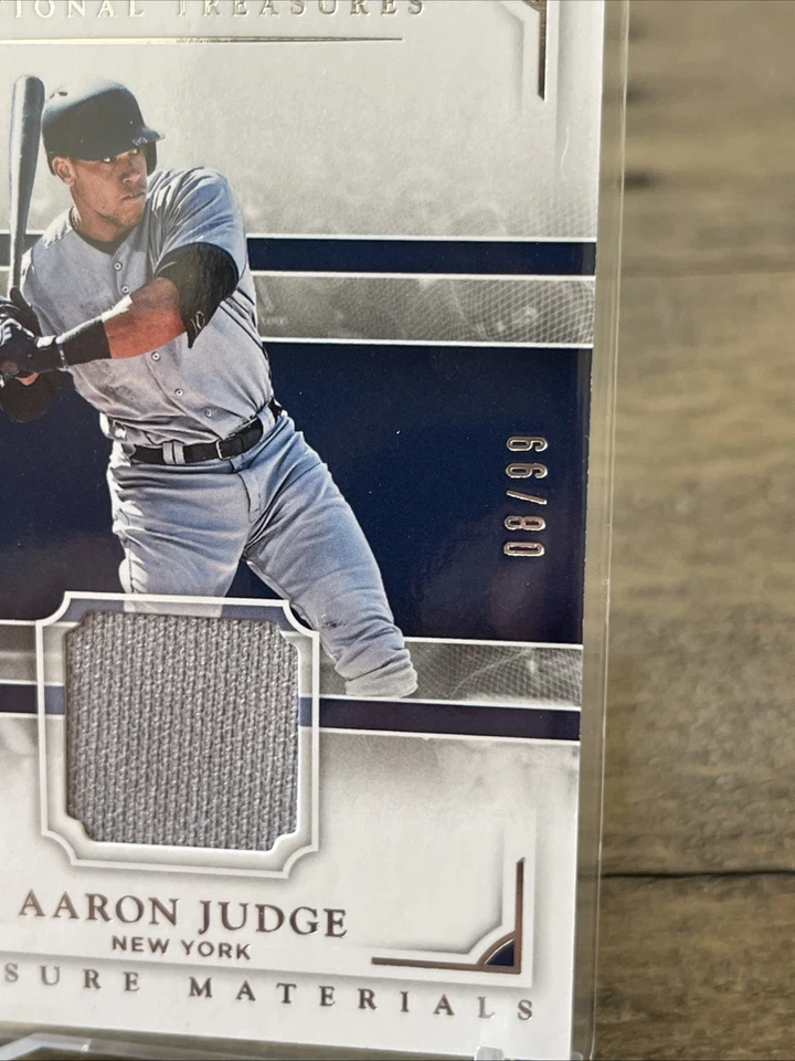 2017 National Treasures Aaron Judge /99 Materials Patch Yankees Mint 🔥 🔥 - Image 3 of 4