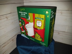 🆕 The Grinch Holiday Coffee & Cocoa For 2️⃣ Mugs Set