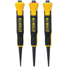 DeWalt DWHT0-58018 3 Piece Bi-Material Nail Punch Set