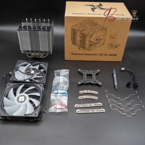 Peerless Assassin 120 SE ARGB CPU Air Cooler 6 Heat Pipes Dual 120mm