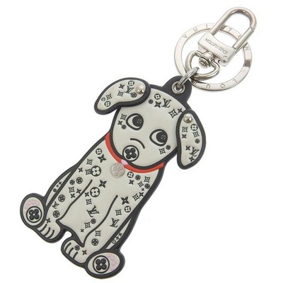 Louis Vuitton Authentic Porte Cle Dalmatian dog M00746 