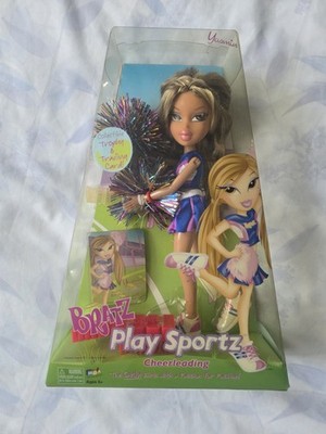 Bratz Play Sportz Cheerleading Yasmin Puppe mit Zubehör