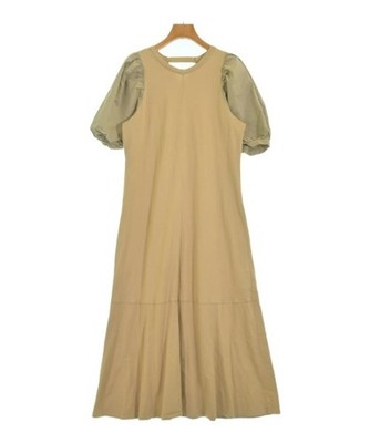 Ray Beams Dresses BeigexKhaki (Approx. M) 2200676027068