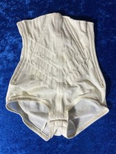 Vintage JcPenney Panties Corset Boned Girdle Panty Size Medium FLAWS See Pics