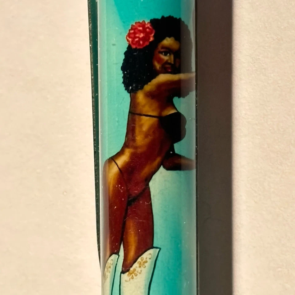 Pluma Flotante Punta y Tira Mujer Niña Stripper Nudie Desnuda Foto 3 de 4